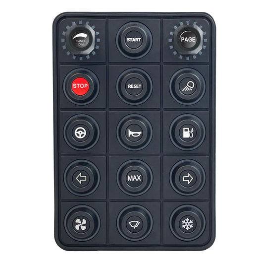 Link Link CAN Keypad 15 Button + 2 Rotary Encoders